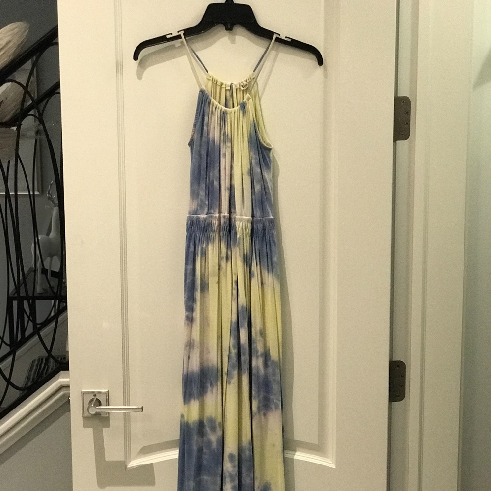 Yogi tie dye maxi dress